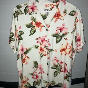 Caribbean Joe short sleeve Hawaiian style shirt